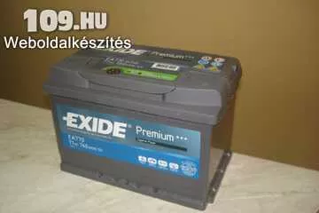 Exide Premium EA770 77Ah/760(EN) akkumulátor