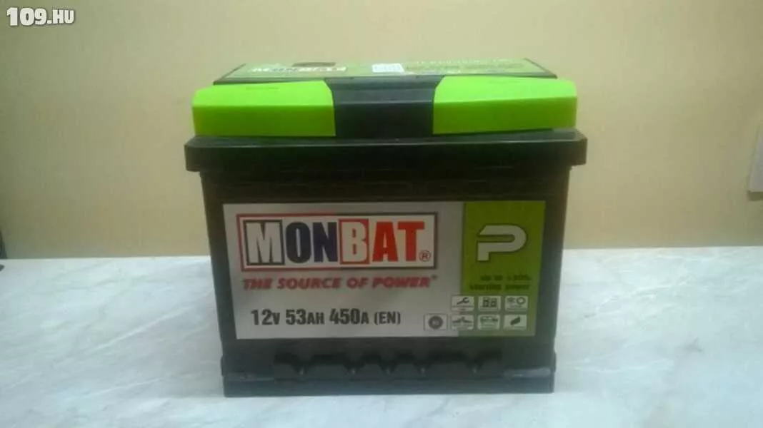 Monbat 53Ah 420 EN akkumulátor
