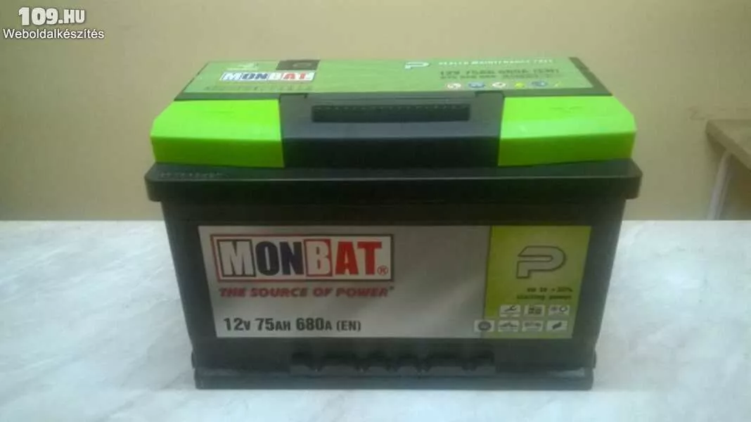 Monbat 77Ah 680 EN akkumulátor